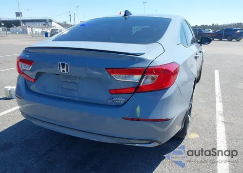 2022 Honda Accord Hybrid Sport из США, поврежденный, VIN 1HGCV3F20NA045872